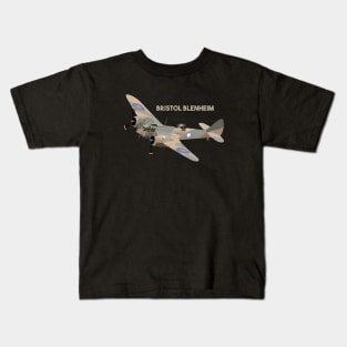 Bristol Blenheim British WW2 Airplane Kids T-Shirt